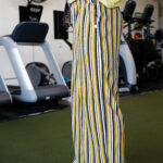 Mustard Blues Open Ankle Liddles